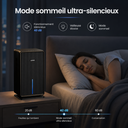 Déshumidificateur d’Air Silencieux 40 dB – Chambre et Salle de Bain