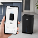 Déshumidificateur d’Air Silencieux 40 dB – Chambre et Salle de Bain